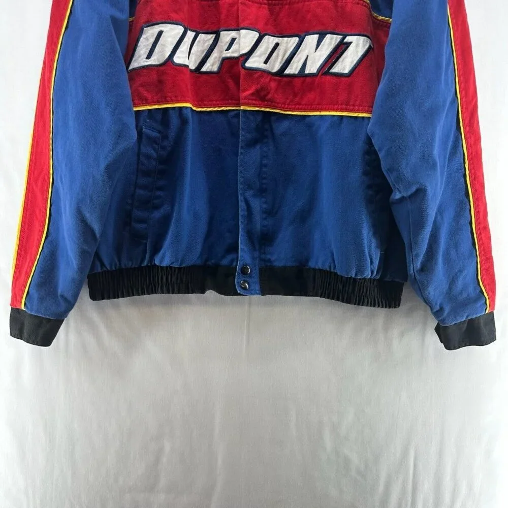 Vintage Winner's Circle Jacket Mens Sz XL NASCAR Racing #24 Jeff Gordon Blue Red - Picture 5 of 11
